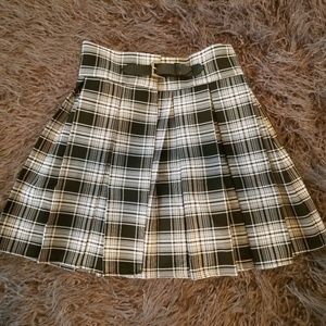 Deandri plaid Nancy Skirt